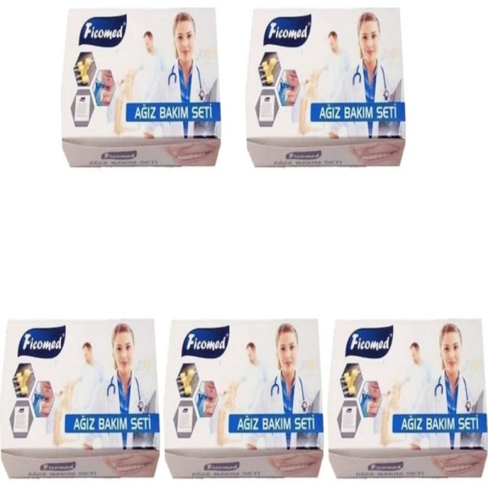 Ficomed Ağız Bakım Seti Kutulu X5 Hasta Bezleri ve Temizliği Fiyatı