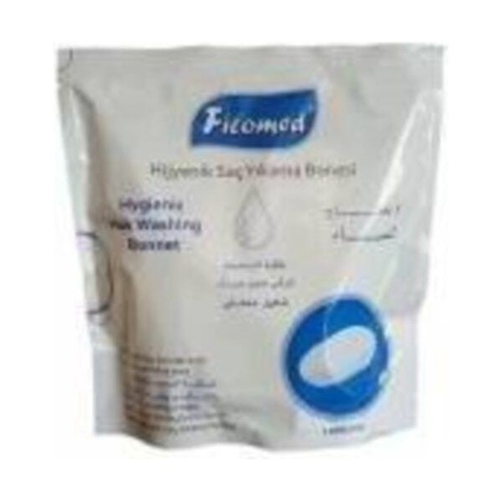 Ficomed Saç Yıkama Bonesi - Şampuanlı Bone - Tekli Paket - 5 Adet Medikal Ürünler Fiyatı