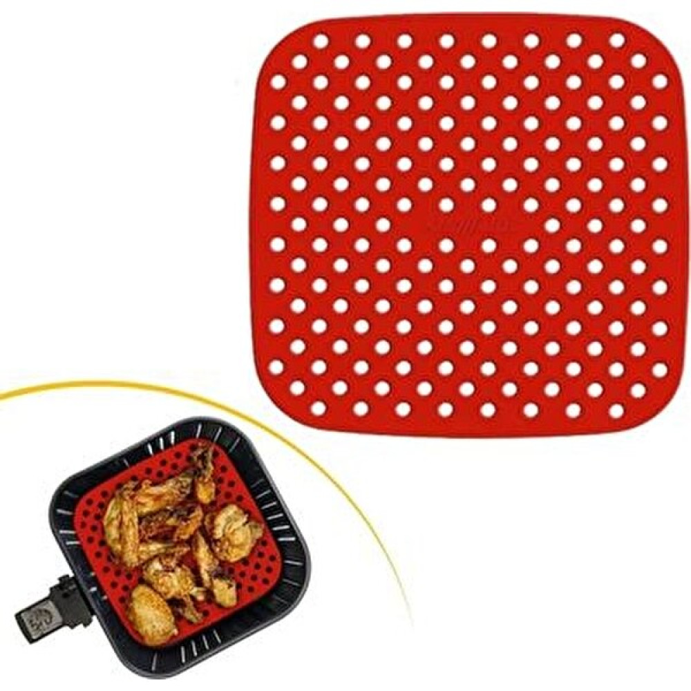 Fidan Merkezi Renkli Isıya Dayanıklı Yıkanılabilir Silikon Fırın ve Airfryer Kare Pişirme Matı 21,5 cm Saklama Kapları Fiyatı