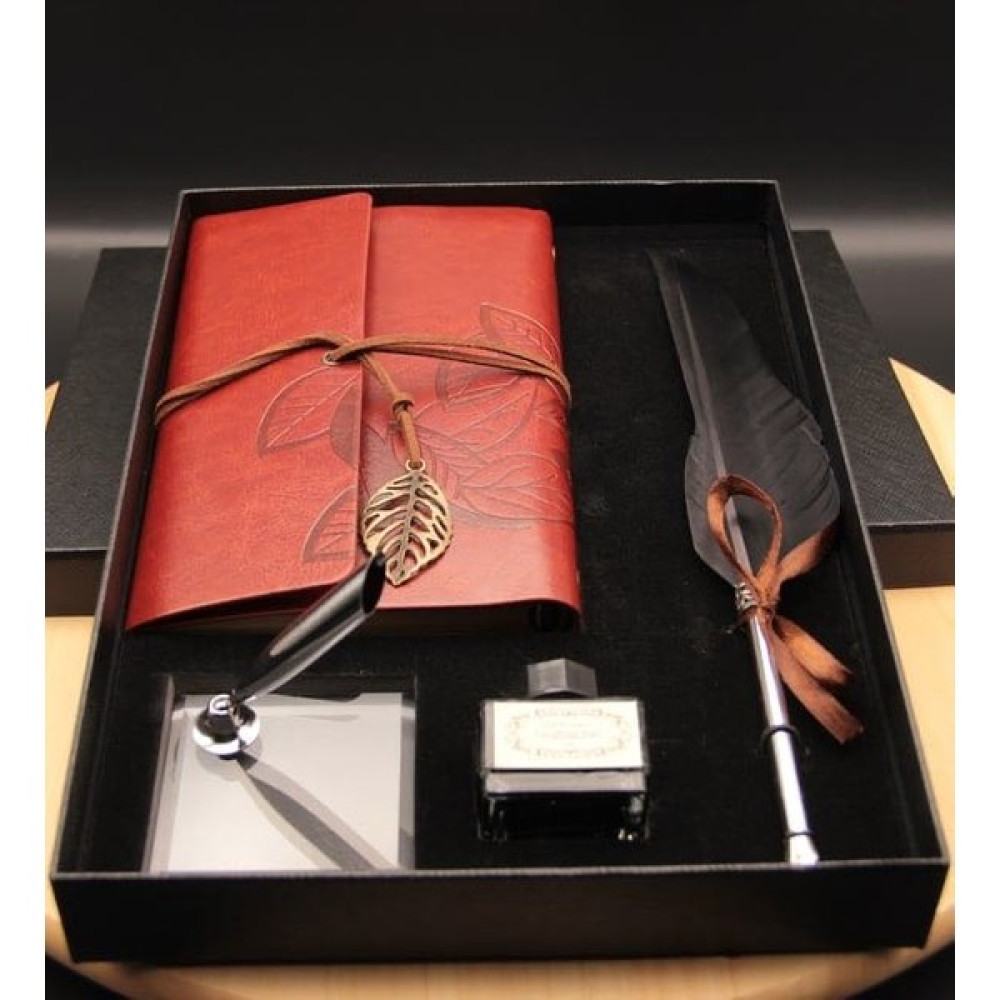 Fidan Retro Vintage Divit Tüylü Dolma Kalem Defter Seti Ikili Set Oto Boyaları Fiyatı