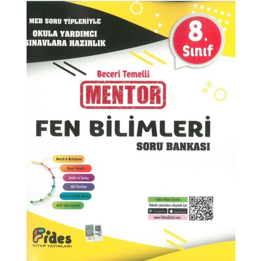 Fides Yayınları 8.Sınıf Fen Bilimleri Mentor Fen - Bilişim ve Teknoloji Fiyatı