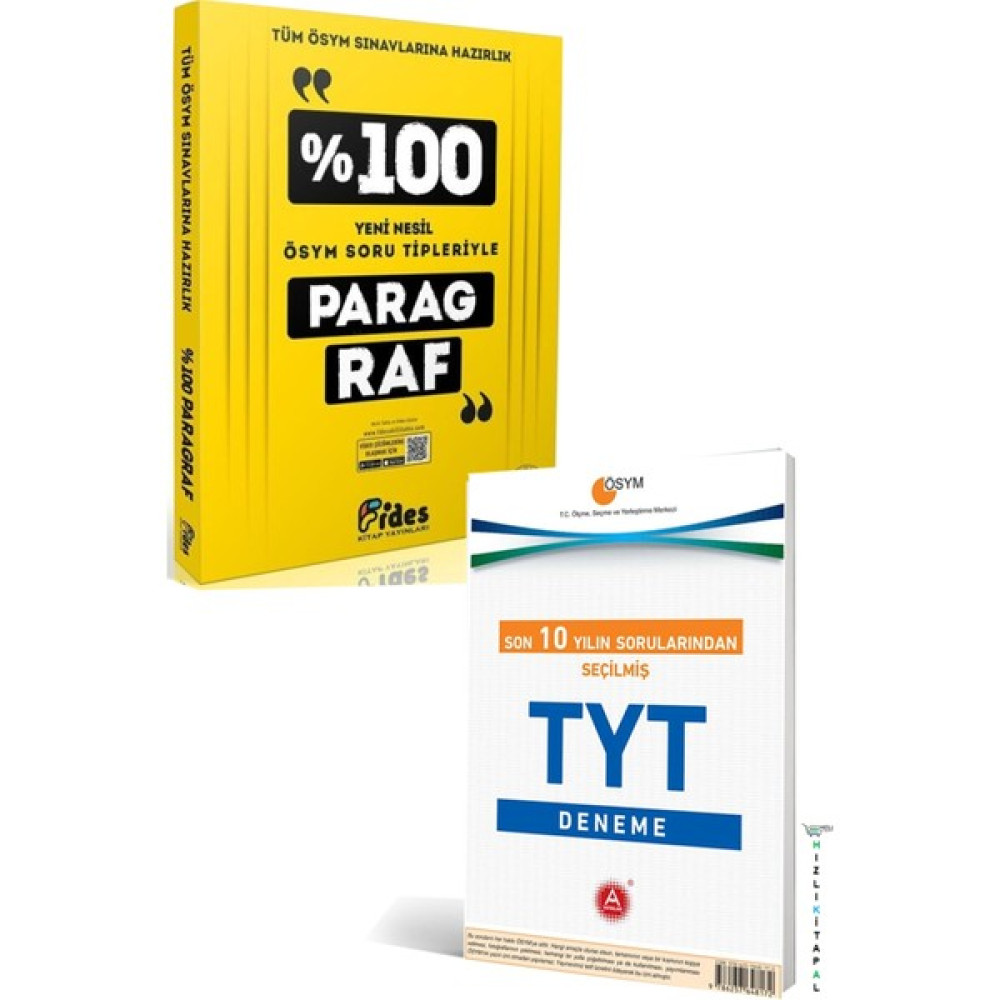 Fides Yayınları ÖSYM Paragraf Çıkmış Sorular Denemesi (Ciltli) Temel Yeterlilik Testi (TYT) Fiyatı