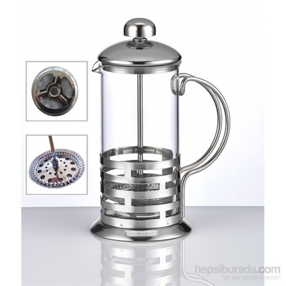 Fidex Home French Press-Paslanmaz Ve Süzgeçli French Press Fiyatı