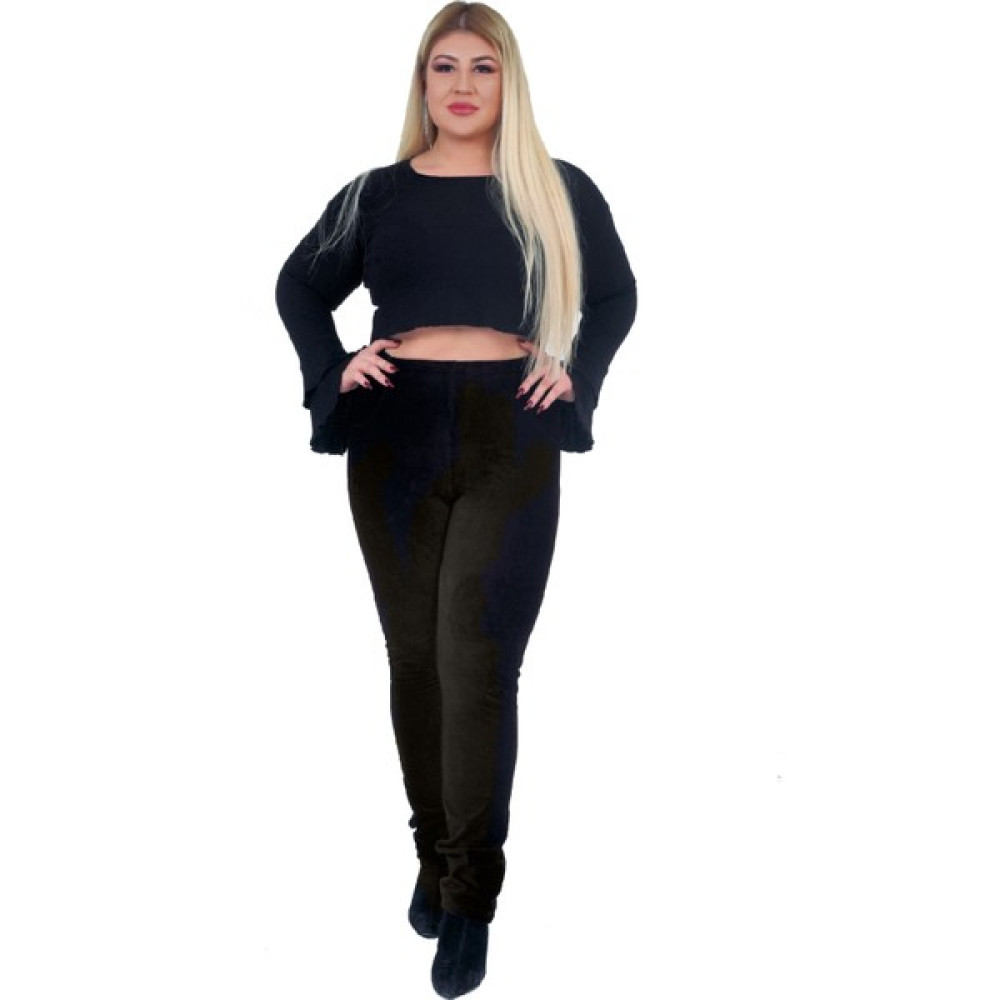 Fierte Kadın Büyük Beden Pantolon Gny31122 Elastik Bel Fitilli Kadife Kadın Pantolon Fiyatı