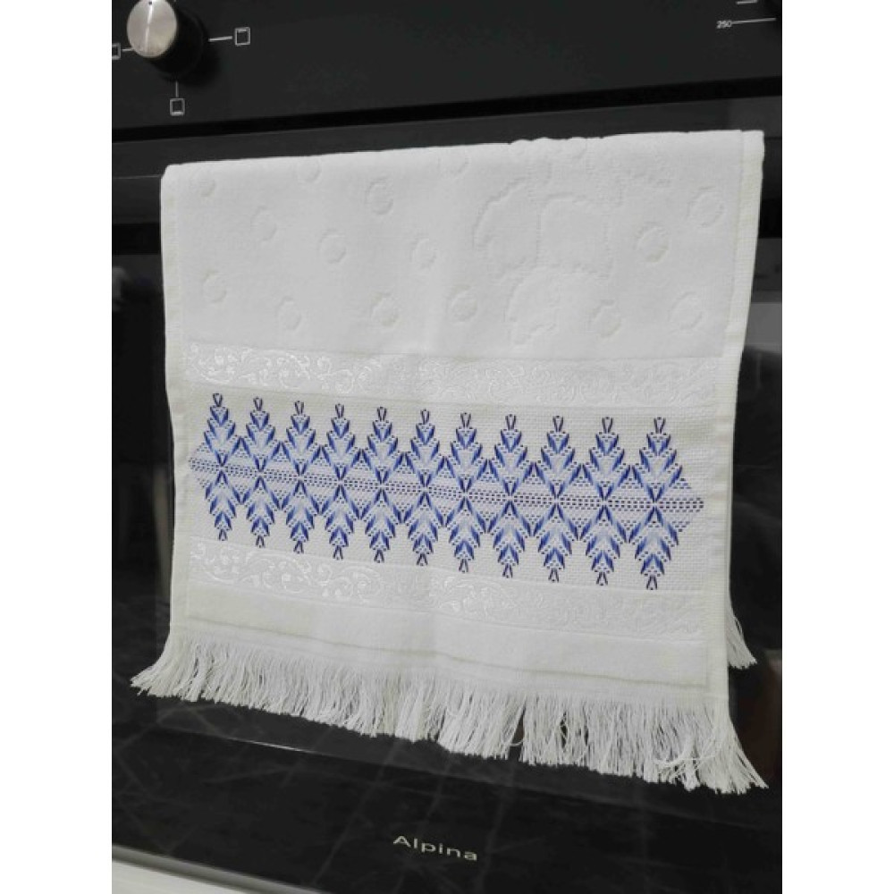 Fiesta Marka Etamin El İşlemeli Mutfak Havlusu 30 x 50 cm - Beyaz El / Yüz Havlusu Fiyatı