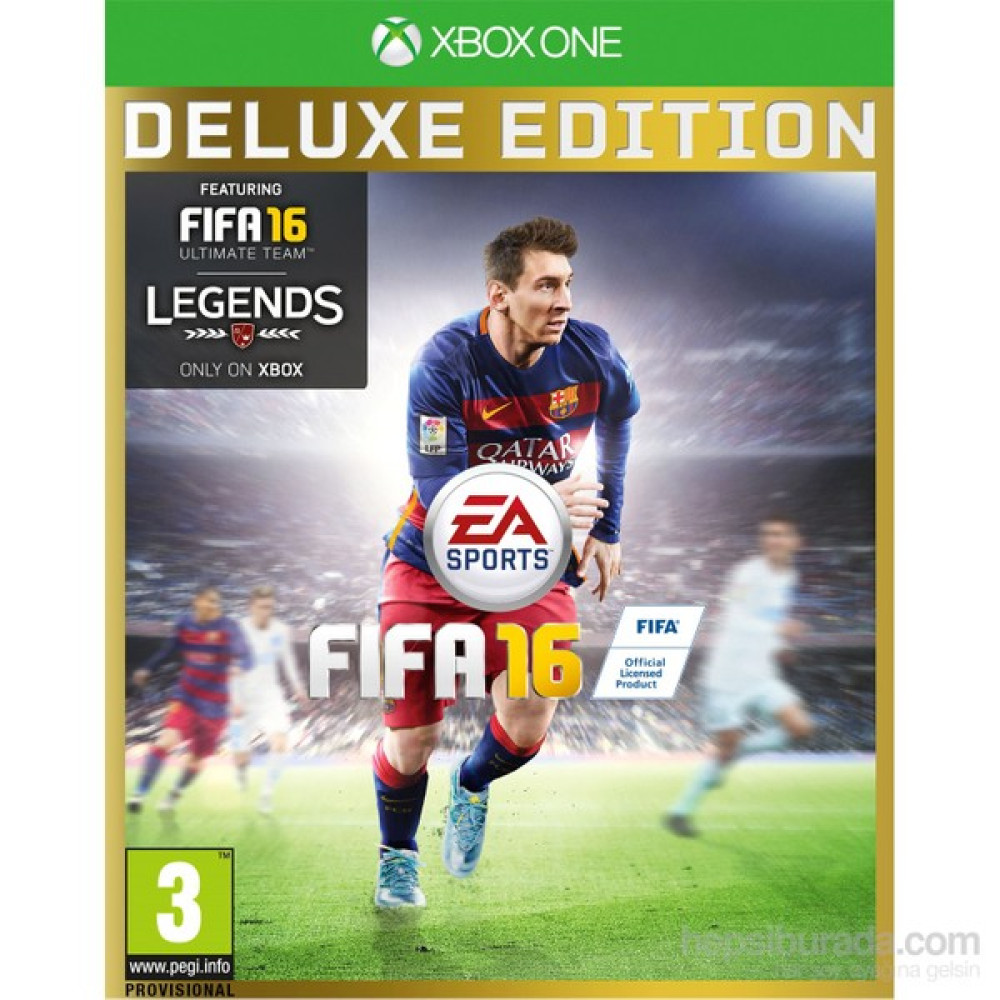 Fifa 16 Xbox One Deluxe Edition (Türkçe Metin Çevirisi Vardır) Xbox Oyunları Fiyatı