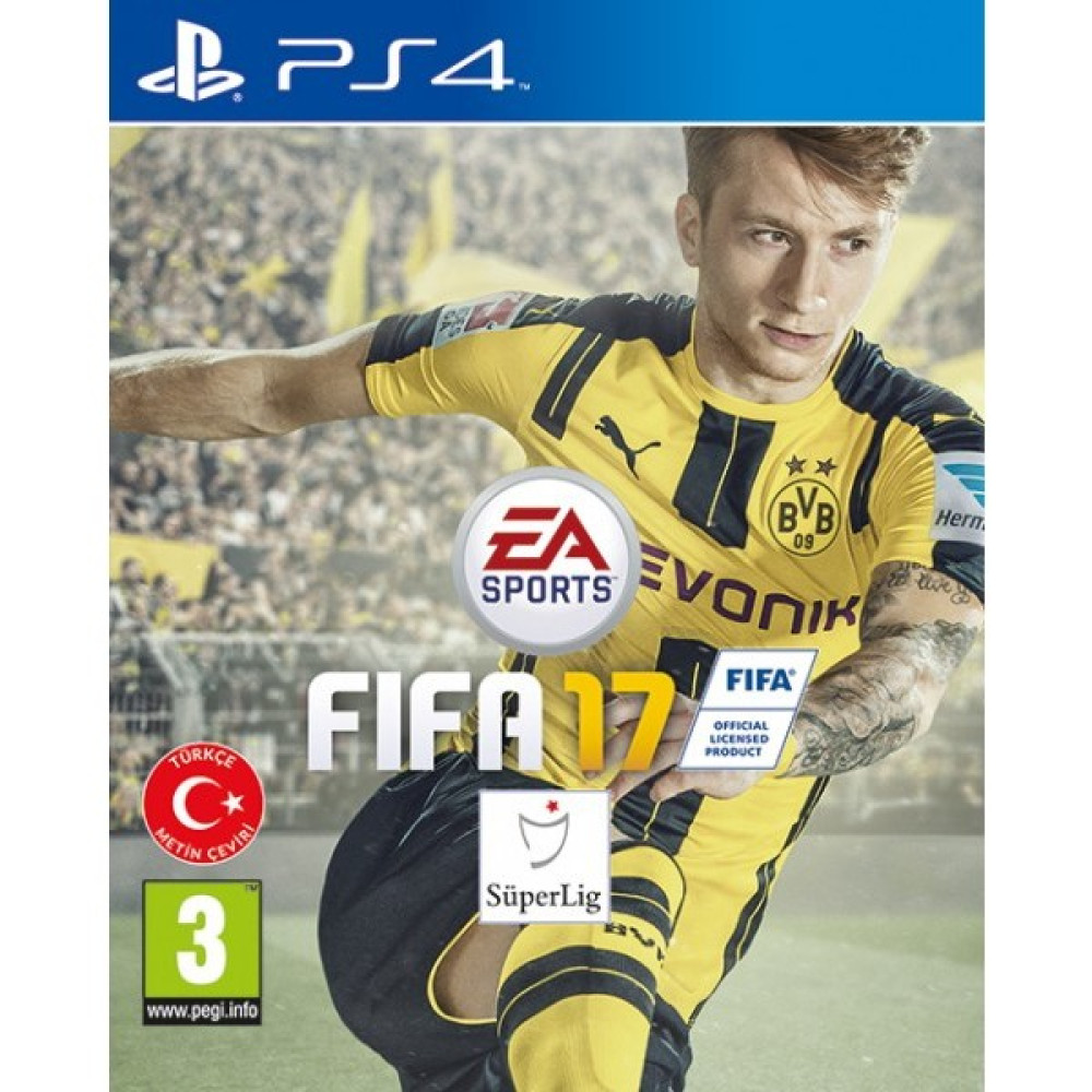Fifa 17 Türkçe Menü PS4 Oyun PlayStation 4 PS4 Oyunları Fiyatı