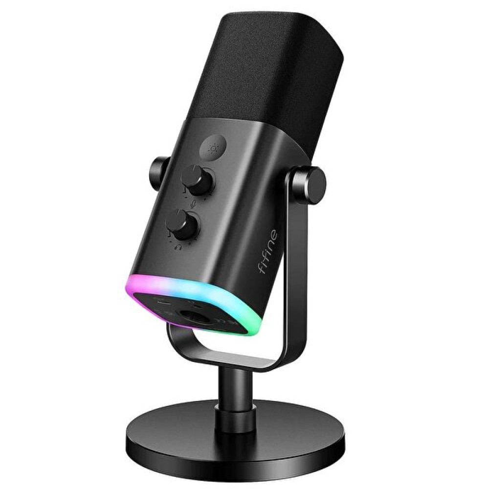 Fifine AM8 XLR USB RGB Dinamik Bilgisayar Oyuncu Yayıncı Mikrofonu Bilgisayar Mikrofonu Fiyatı