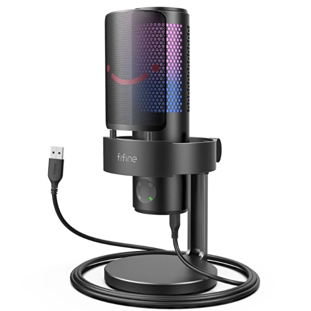 Fifine Ampligame A9 USB Siyah Oyuncu Yayıncı Bilgisayar Mikrofonu Bilgisayar Mikrofonu Fiyatı