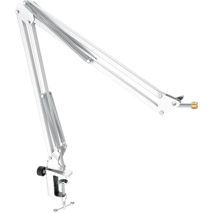 Fifine Cs1 Masa Tipi Mikrofon Standı - Mikrofon Sehpası 35X35CM - Beyaz Diğer Fiyatı