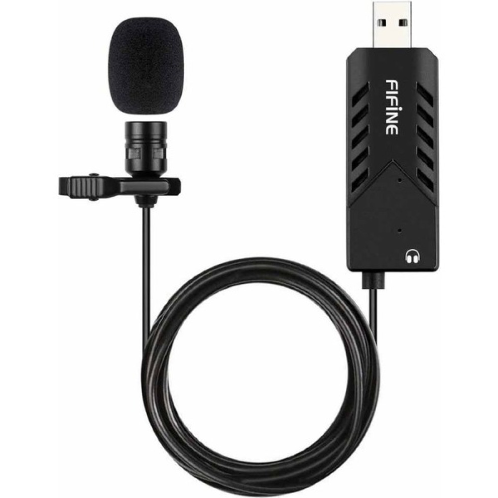 Fifine K053 USB Youtuber Yayıncı Bilgisayar Yaka Mikrofonu Bilgisayar Mikrofonu Fiyatı