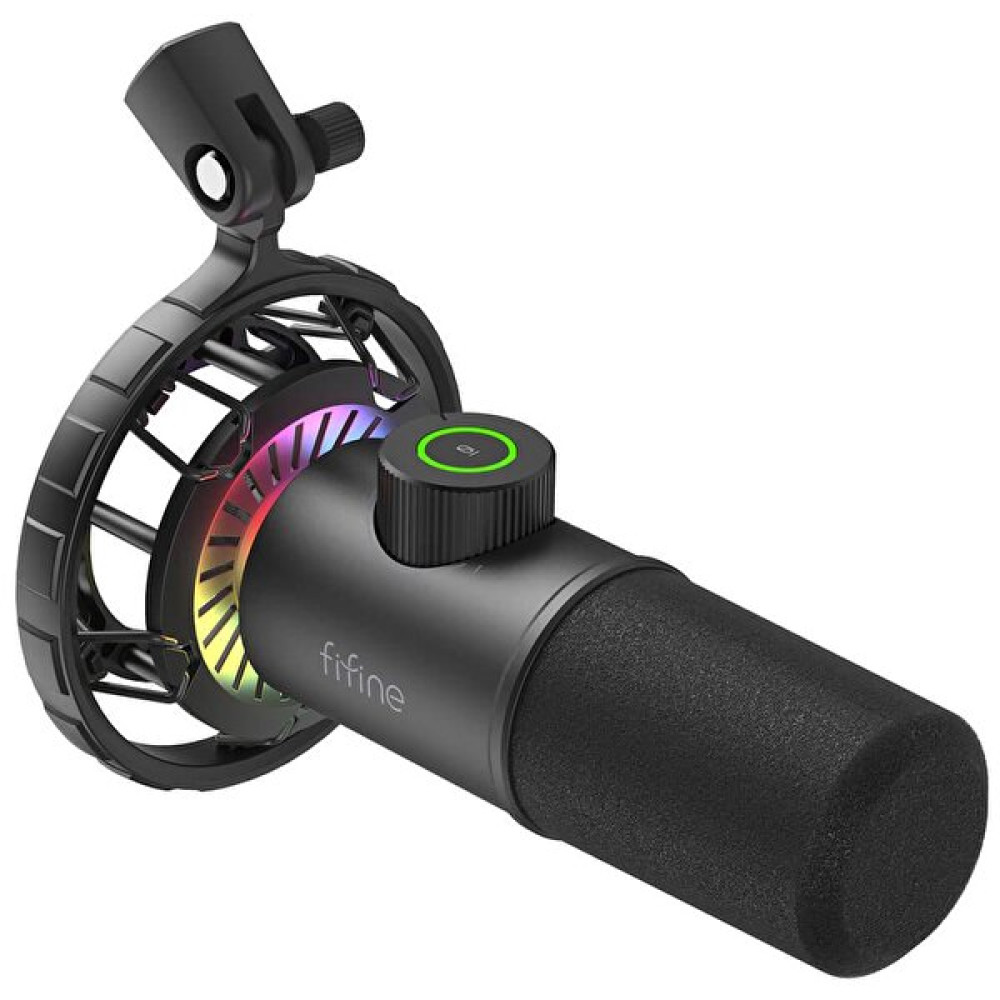 Fifine K658 USB RGB Yayıncı Bilgisayar Mikrofonu Bilgisayar Mikrofonu Fiyatı