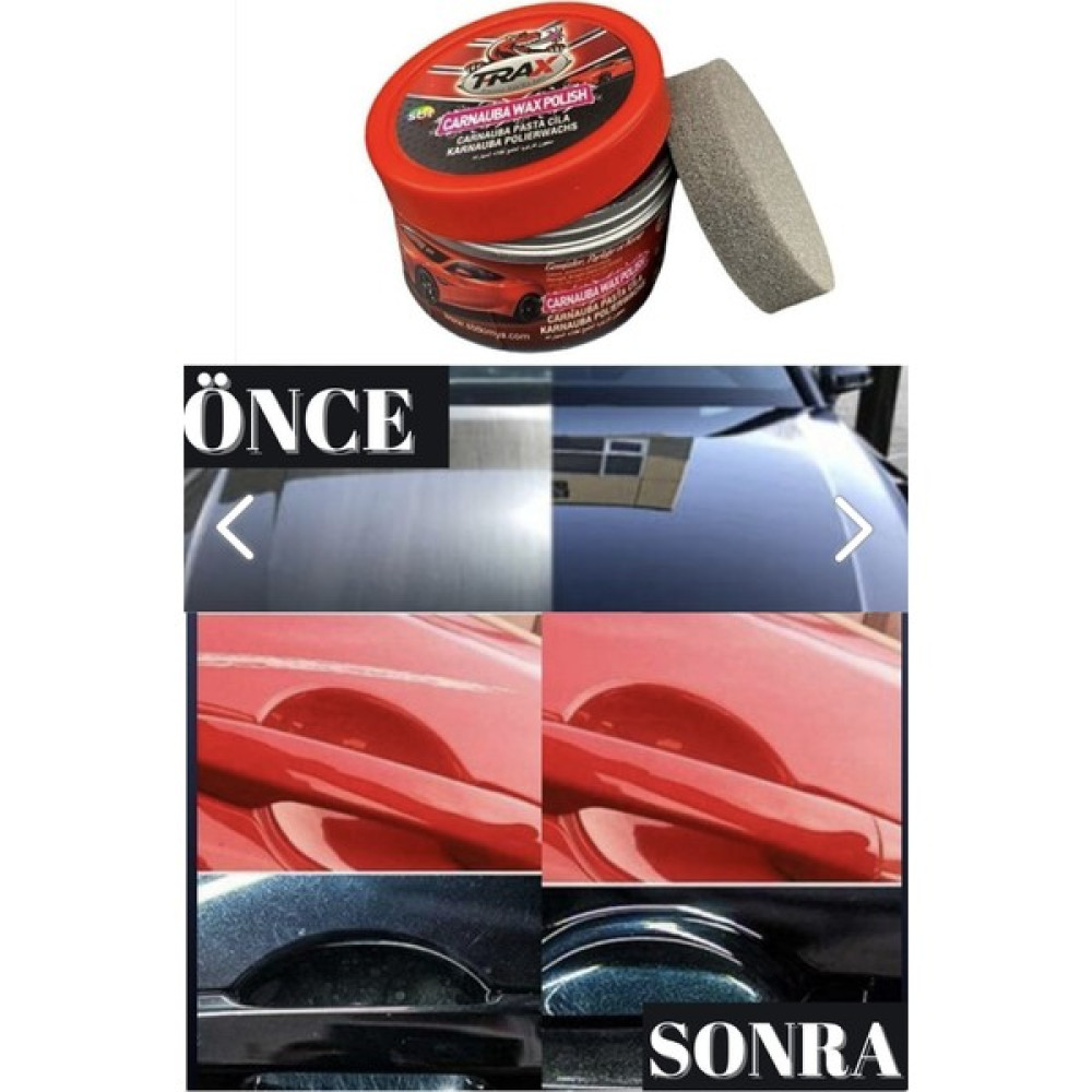 Figiza Trax Araba Oto Pasta & Cila Carnauba Pasta Cila Koruma ve Parlaklık 250 ml Oto Çizik Giderici Fiyatı