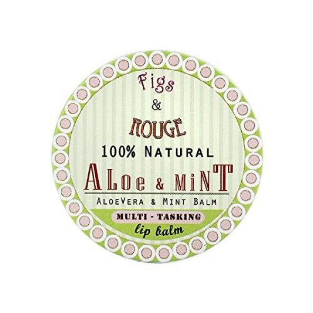 Figs Rouge Natural Lip Balm Aloe Mint 17 Ml Dudak Bakımı / Koruyucu Fiyatı