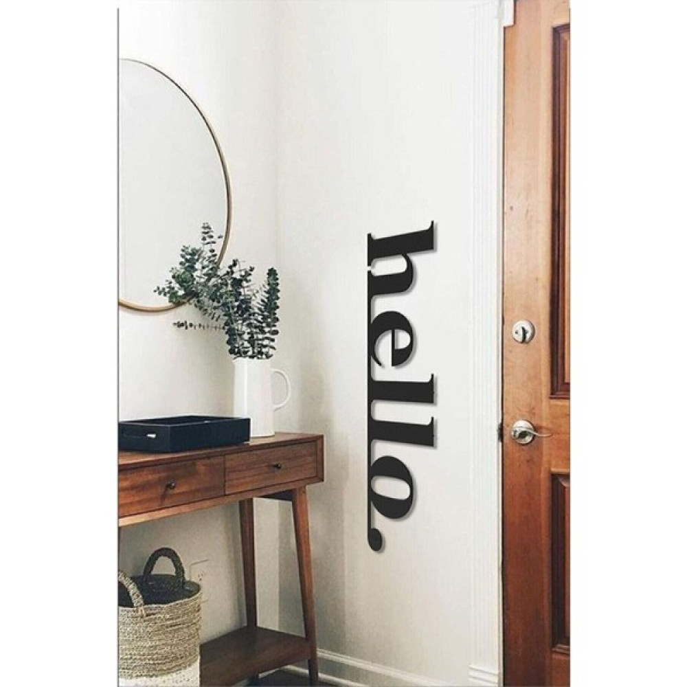 FikArt Hello Ahşap Duvar Yazısı Ev & Dekorasyon Aksesuarları Fiyatı