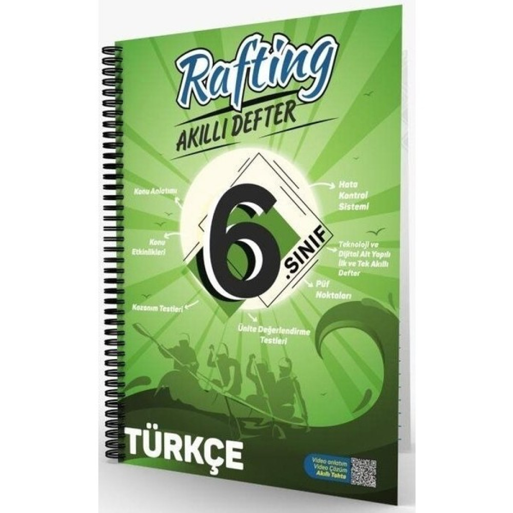 Fikribilim Yayınları 6. Sınıf Türkçe Rafting Akıllı Defter Ders Sınav Kitapları Fiyatı