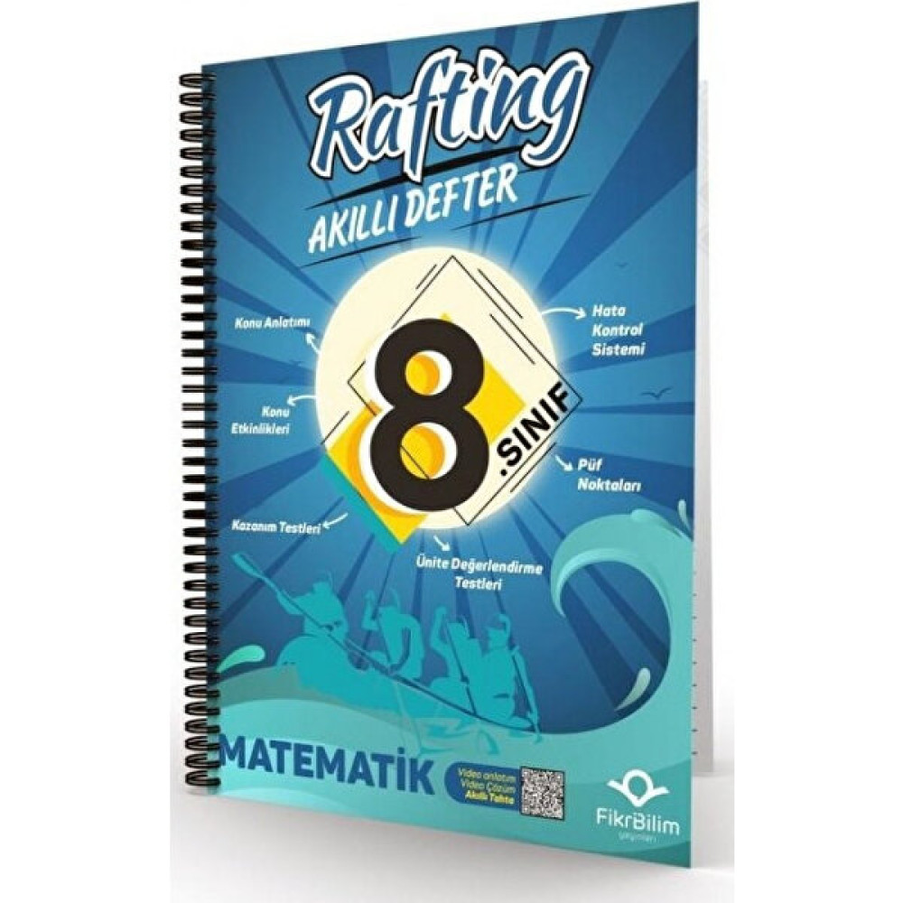 Fikribilim Yayınları 8. Sınıf Rafting Akıllı Matematik Defteri Ders Sınav Kitapları Fiyatı