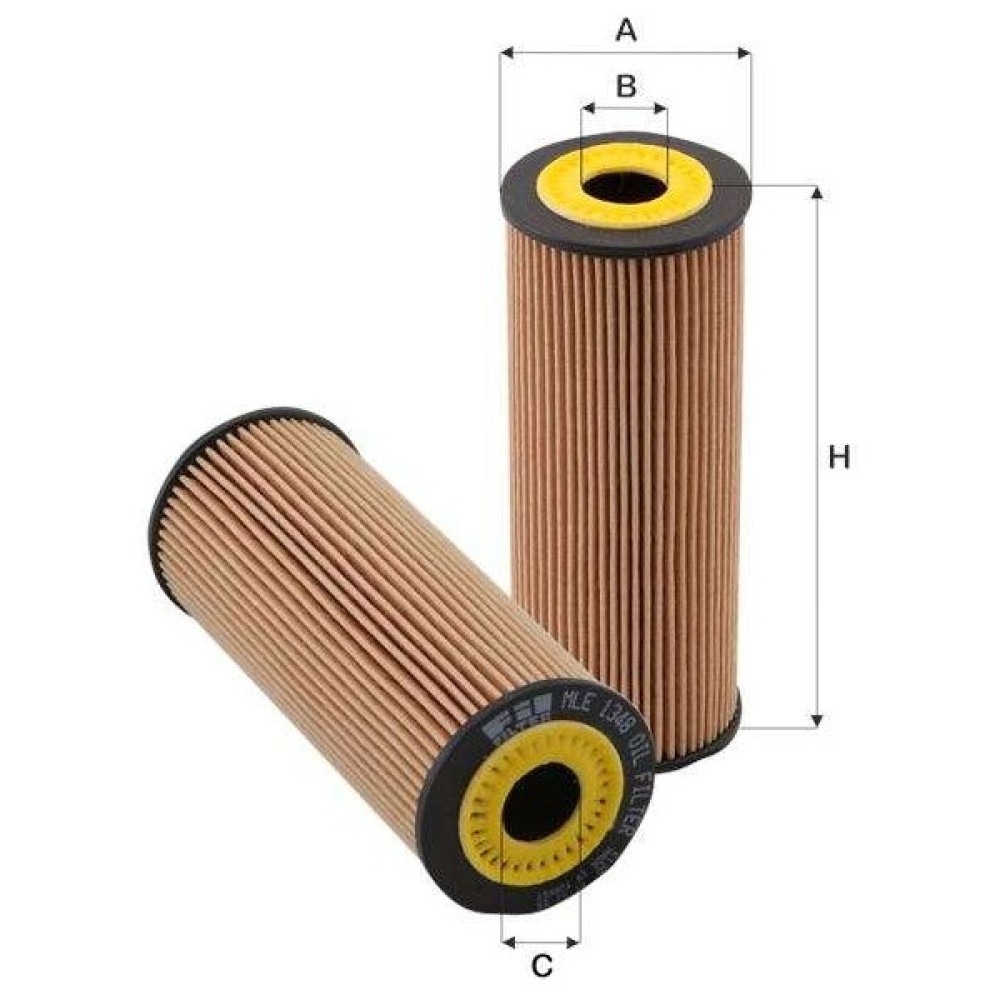 Fil Yag Fıltresı Golf Iv Bora LT35 T4 Crafter A3 Octavıa Ibıza Iıı Leon Toledo Iı Passat 1.9tdı 2.5tdı 95- Fıl MLE1348 Oem Oto Filtre Grubu Fiyatı