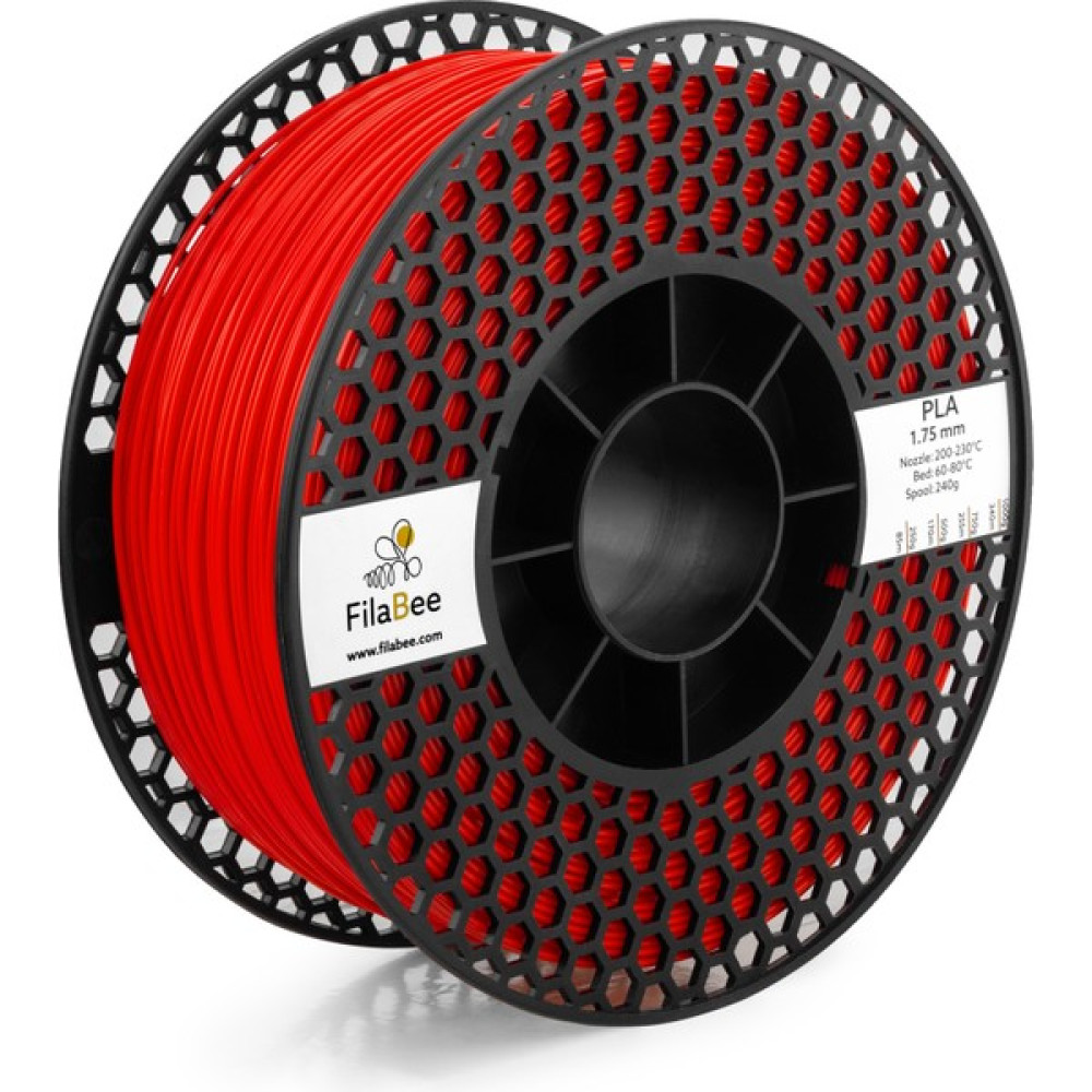 FilaBee Kırmızı 1 kg Pla+ Filament 1.75 mm Filament Fiyatı