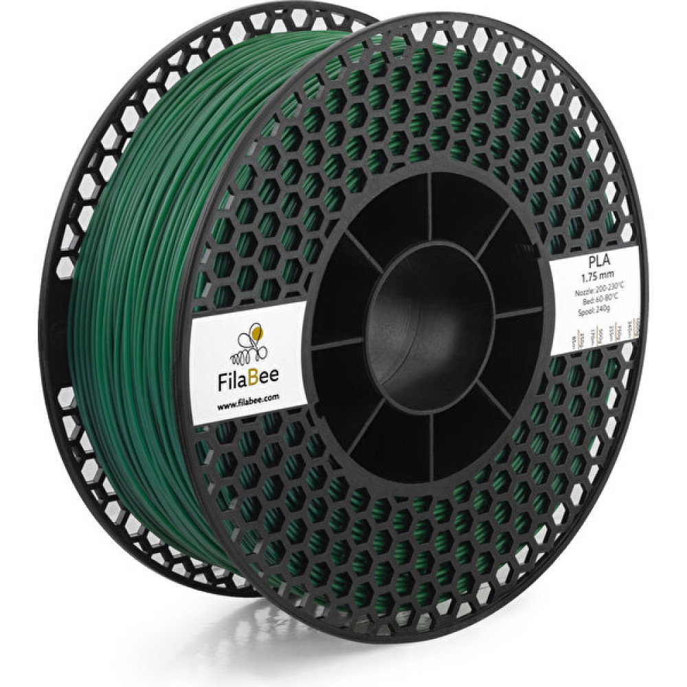 FilaBee Koyu Yeşil 1 kg Pla+ Filament 1.75 mm Filament Fiyatı