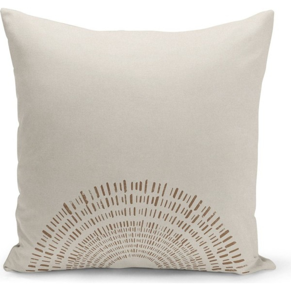 Filamente Çift Taraflı Dijital Baskı Kırlent Kılıfı - 43 x 43 cm - Krem Kırlent / Mobilya Yastığı Fiyatı
