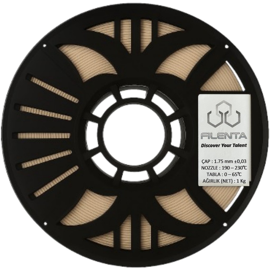 Filenta Ten Rengi Pla Premium Filament 1.75MM 1kg Filament Fiyatı