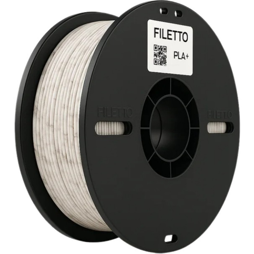 Filetto 3D Filament 1.75 mm 1 kg Mermer Doku PLA+ Malzeme ile Düşük Büzülme Oranı Filament Fiyatı