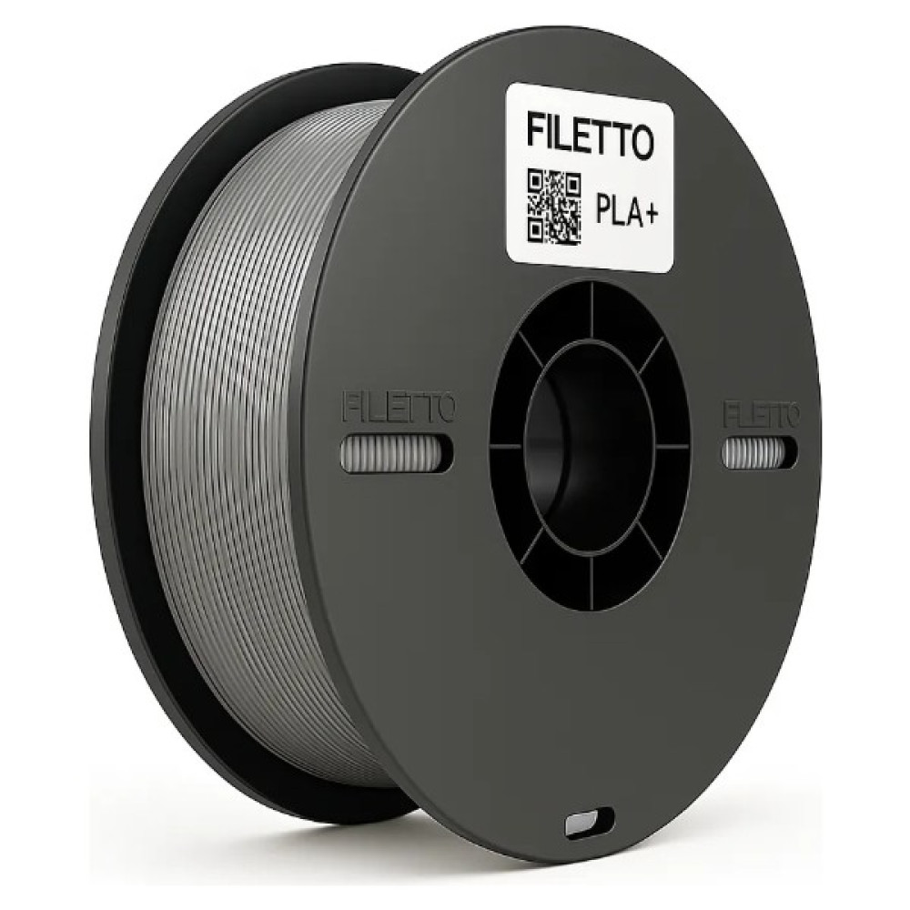 Filetto Pla 3D Filament 1.75 mm 1 kg Gümüş Gri Filament Fiyatı