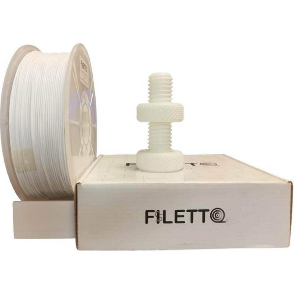 Filetto Pla+ Filament 1.75MM 1 kg - Beyaz Filament Fiyatı