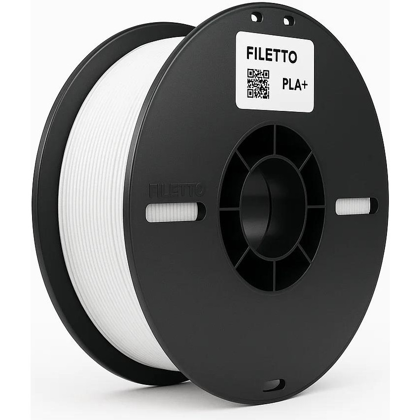 Filetto Pla+ Filament 1.75MM 1 kg - Beyaz Filament Fiyatı