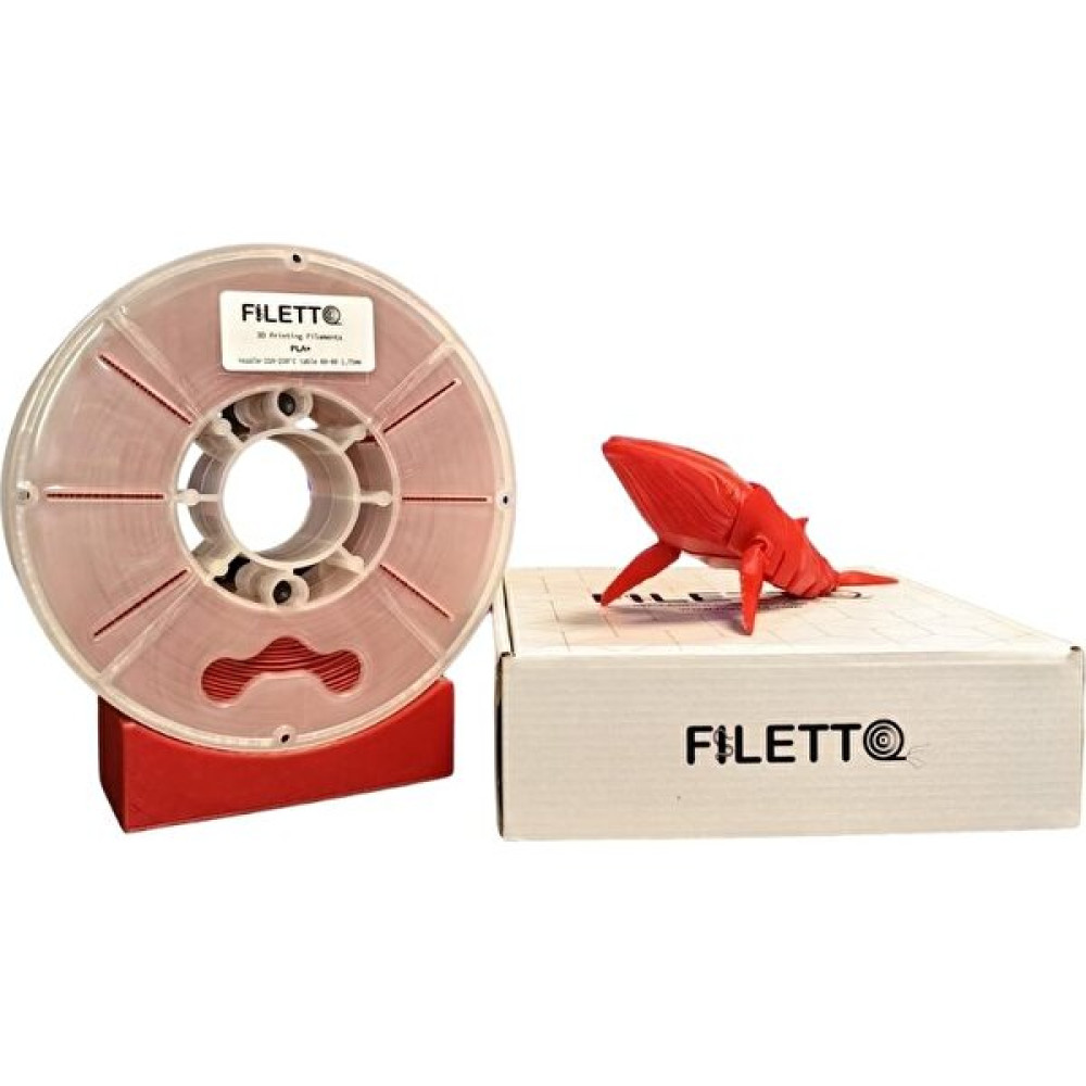Filetto Pla+ Filament 1.75MM 1 kg - Kırmızı Filament Fiyatı