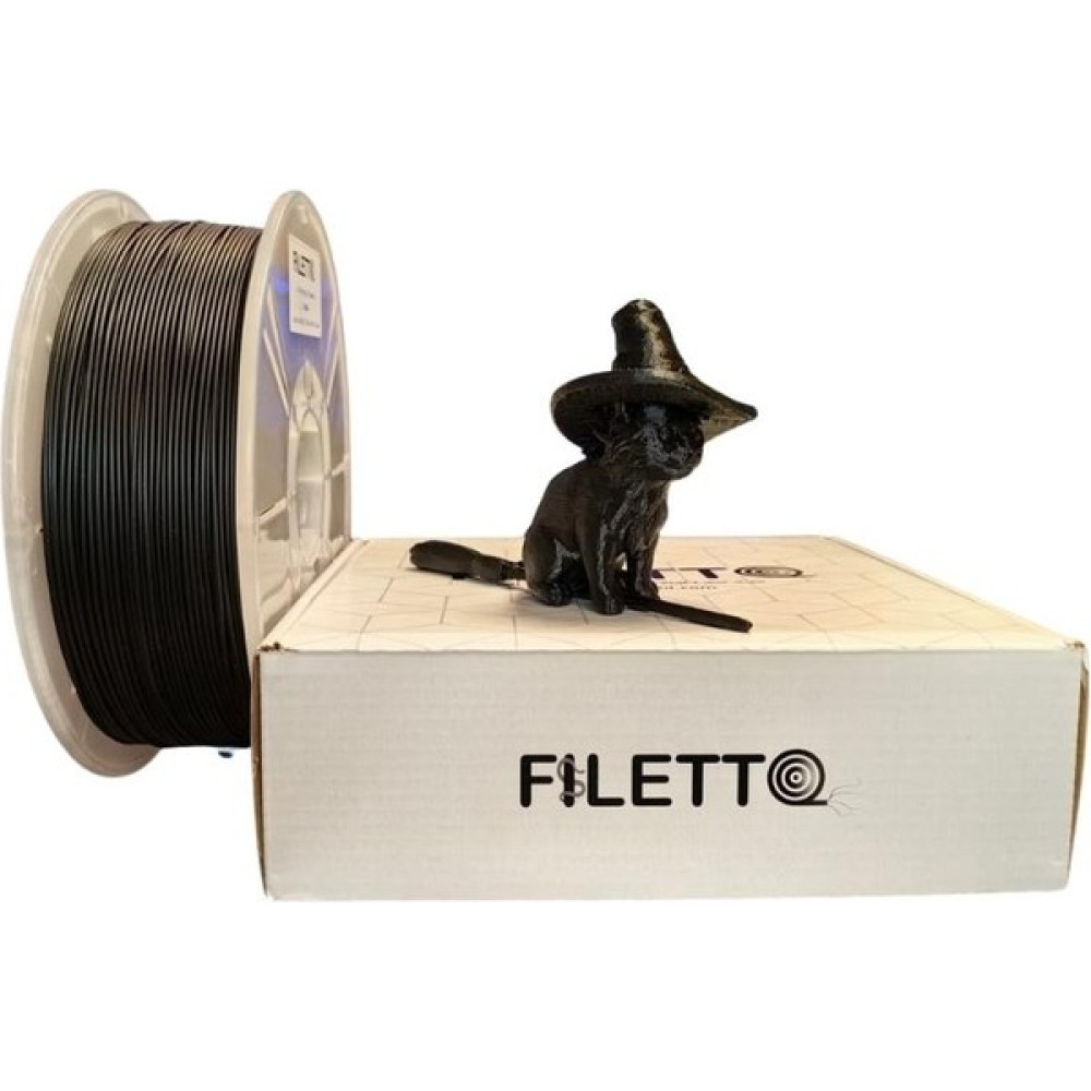 Filetto Pla+ Filament 1.75MM 1 kg - Siyah Filament Fiyatı