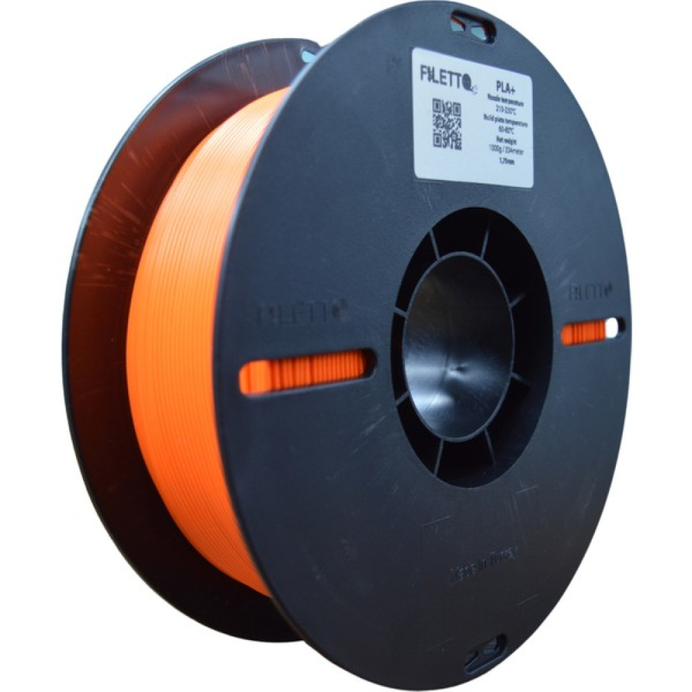 Filetto Pla+ Filament 1.75MM 1 kg - Turuncu Filament Fiyatı