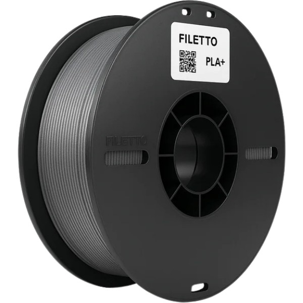 Filetto Pla+ Gri 3D Filament 1.75MM 1kg Filament Fiyatı