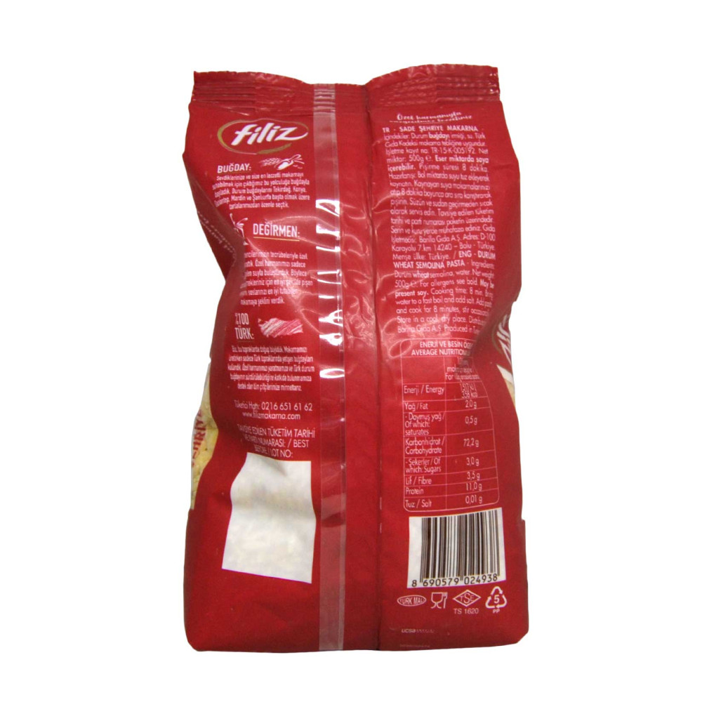 Filiz Makarna 500 gr Arpa Şehriye