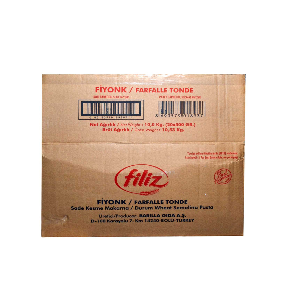 Filiz Makarna 500 gr Fiyonk
