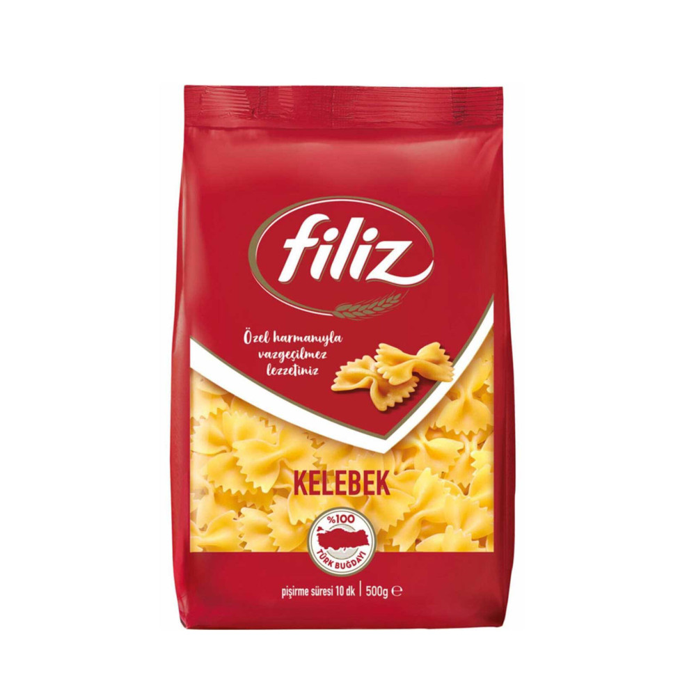 Filiz Makarna 500 gr Kelebek Makarnalar Fiyatı