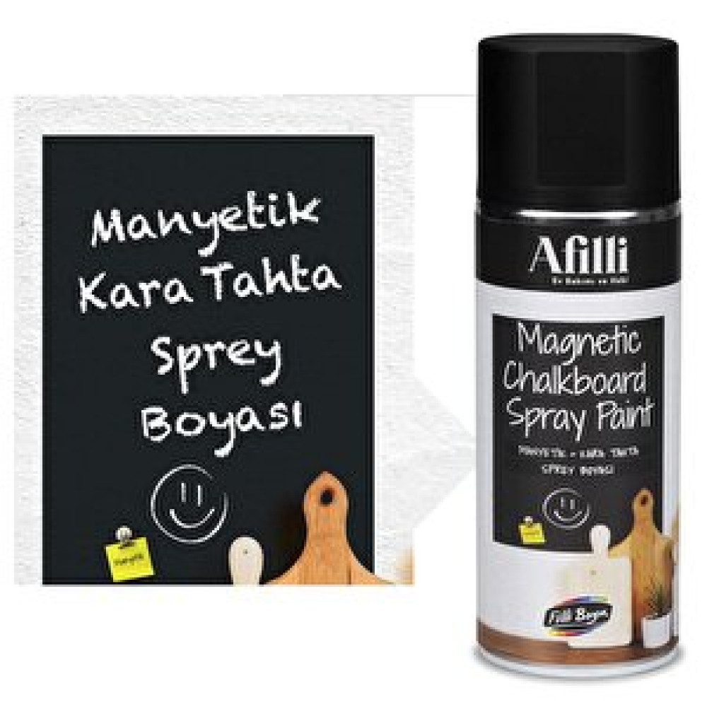 Filli Boya Afilli Sprey Kara Tahta Boyası 400 Ml Manyetik Sprey Boya Boyalar Fiyatı