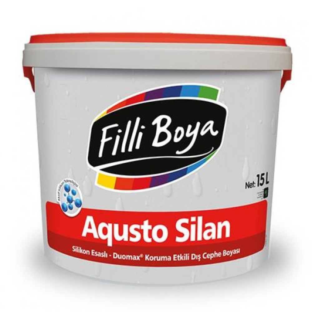 Filli Boya Aqusto Silan Silikonlu Dis Cephe Boyasi Beyaz 15 Lt. İç Cephe Duvar Boyası Fiyatı