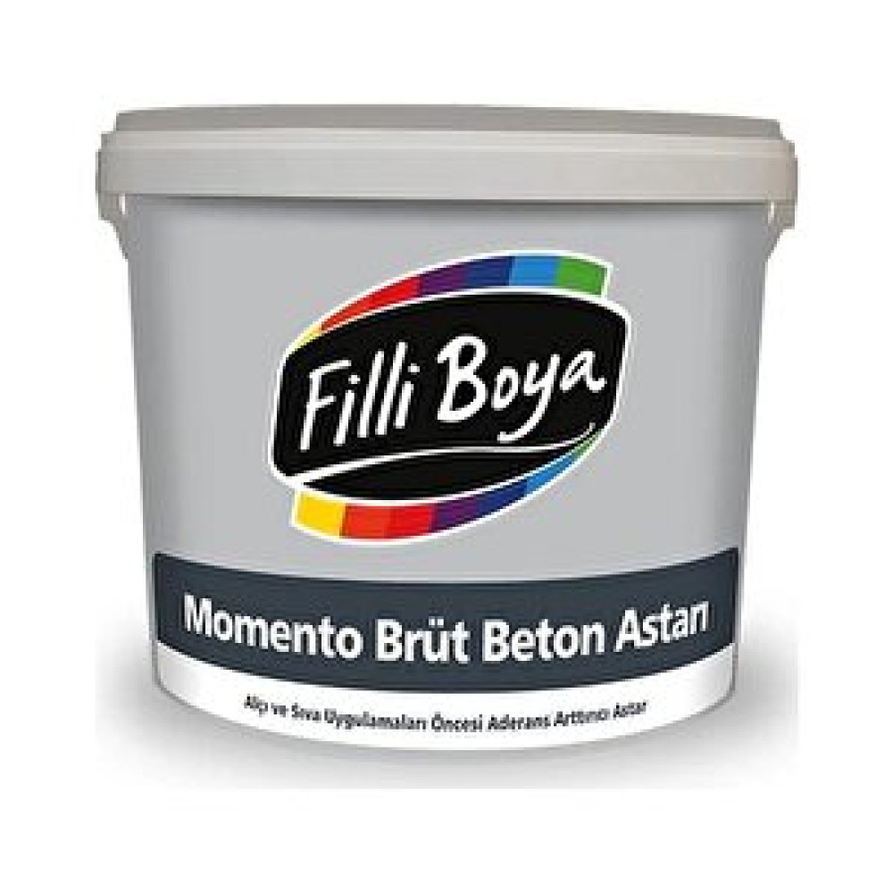 Filli Boya Momento Brüt Beton Astarı 12 Kg Sanatsal Malzemeler Fiyatı