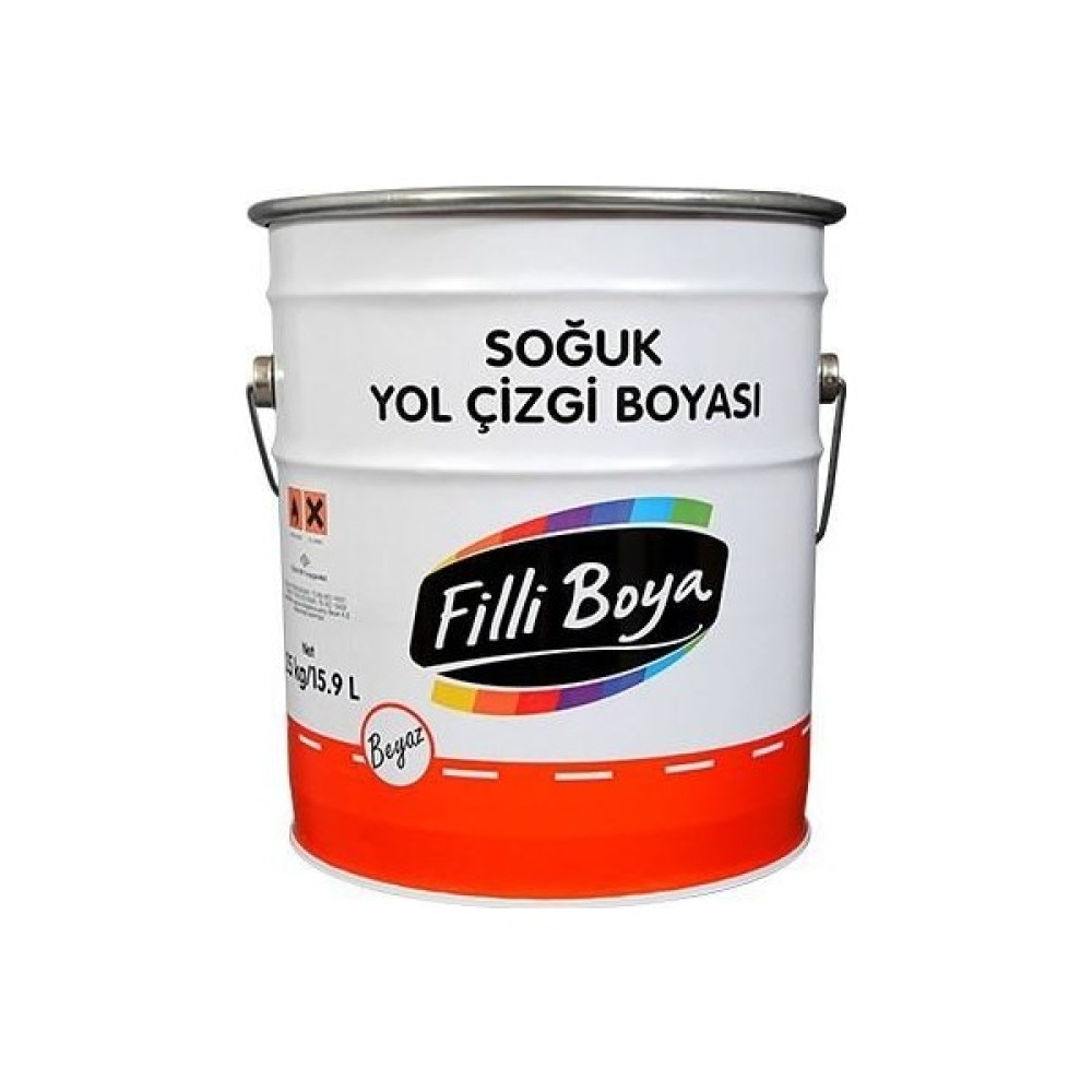 Filli Boya Soğuk Yol Çizgi Boyası Sarı 25Kg İç Cephe Duvar Boyası Fiyatı