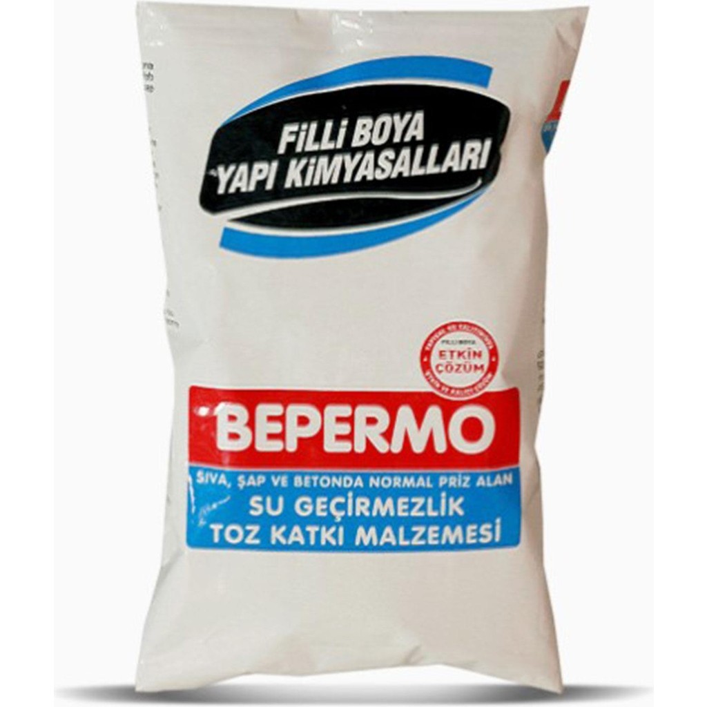 Filli Boya Su Geçirmezlik Toz Bepermo Sıva Şap Beton 330 gr - Beyaz Diğer Fiyatı