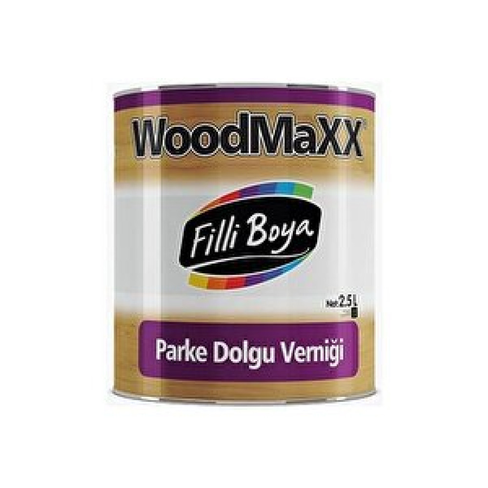 Filli Boya Woodmaxx Parke Dolgu Verniği 2,5 Lt Boya Malzemeleri Fiyatı
