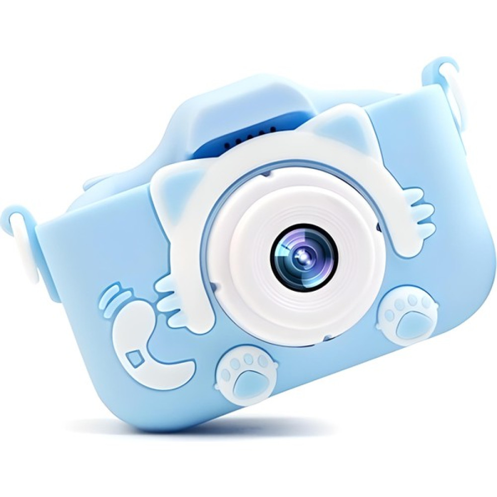 Filli Kutum Mini Eğitici Çocuk Fotoğraf Makinesi Kılıflı Kamera Çocuklar Için Dijital Fotoğraf ve Oyun Makinesi - Açık Mavi Dijital Fotoğraf Makineleri Fiyatı