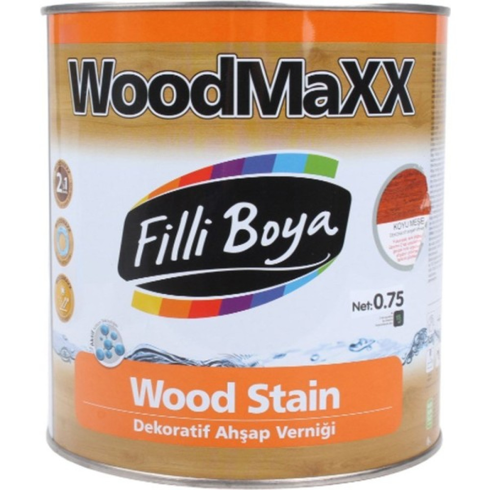 Filli W.maxx Dek Ahşap Verniği (Vernikli)R.koyumeşe 0,75L 3000-3294-11-00005 Oto Boyaları Fiyatı