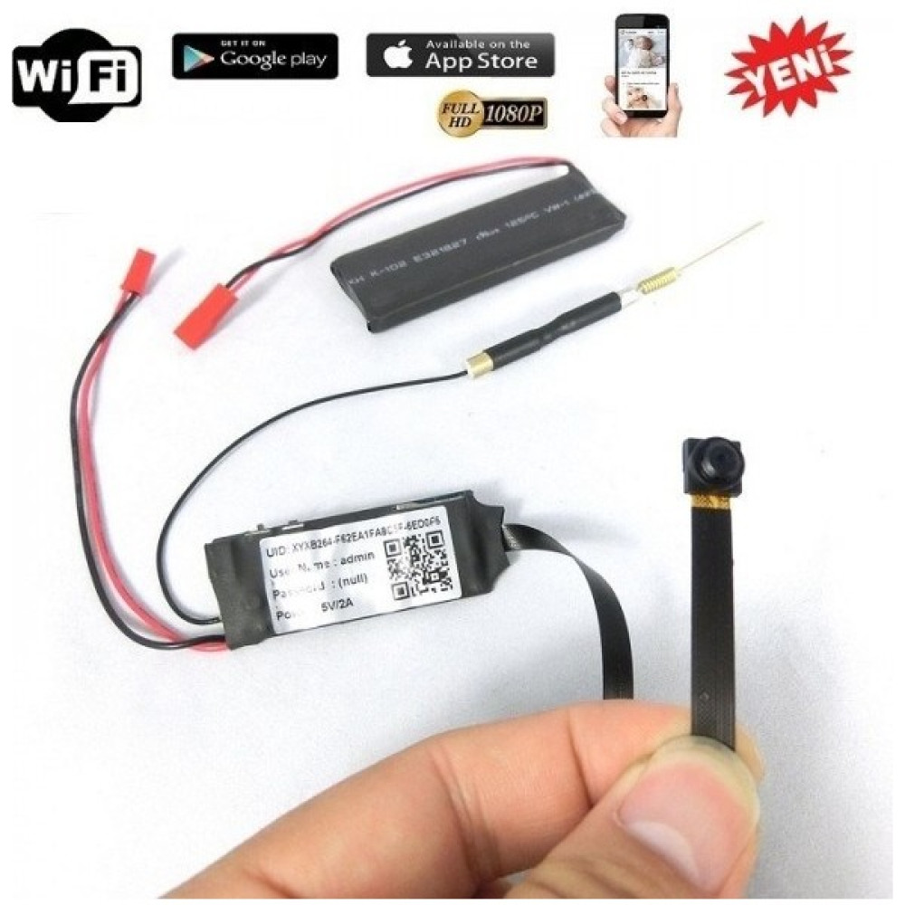 Filonline Bebek Bakıcı Kamera Modülü Full Hd 4K 1080P Wifi Sınırsız Mesafe Uzaktan Izlemeli Modül Güvenlik Kameraları Fiyatı