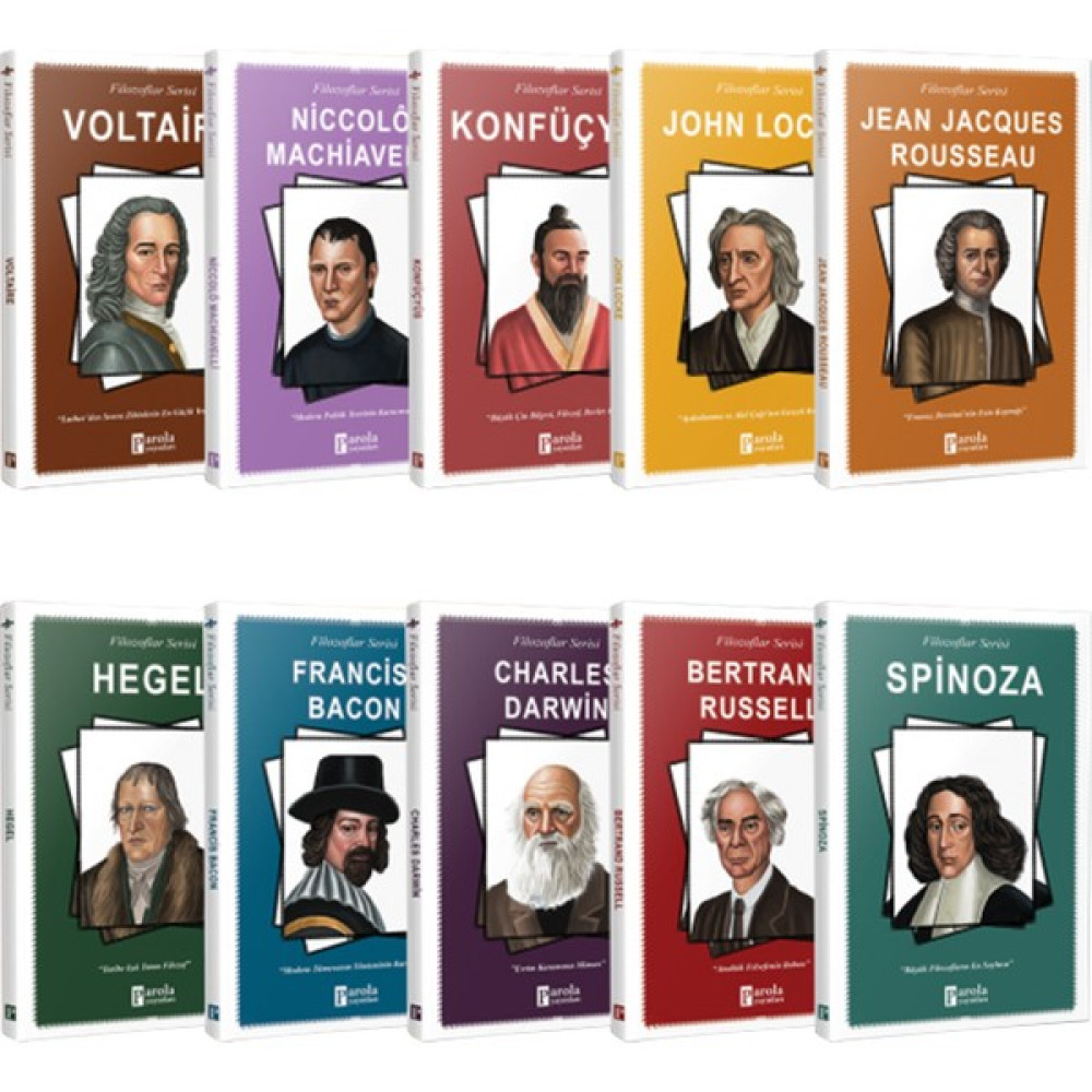 Filozoflar 10 Kitap Seti Diğer Biyografi Kitapları Fiyatı
