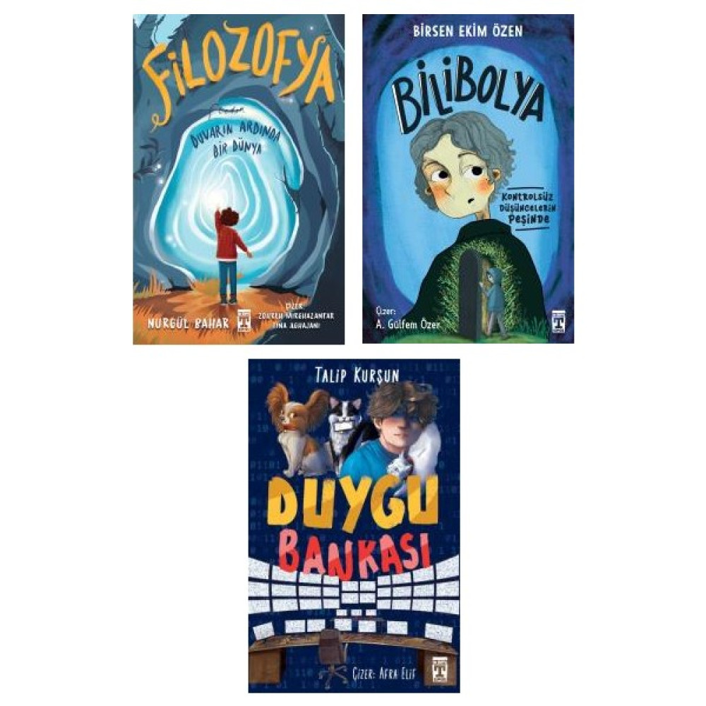 Filozofya - Bilibolya - Duygu Bankası 3 Kitap Set Çocuk Öykü Fiyatı