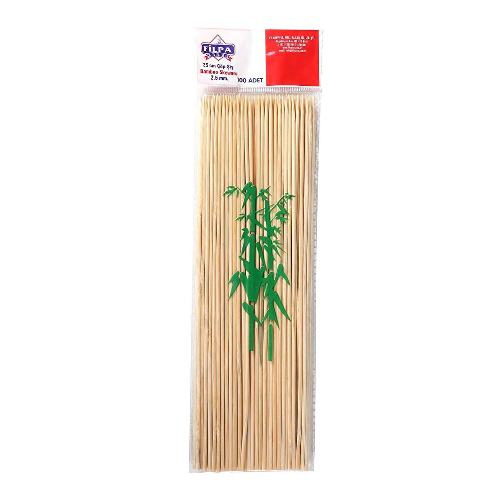 Filpa Çöp Şiş 25 cm 100'lü Mutfak Sarf Malzemeleri Fiyatı