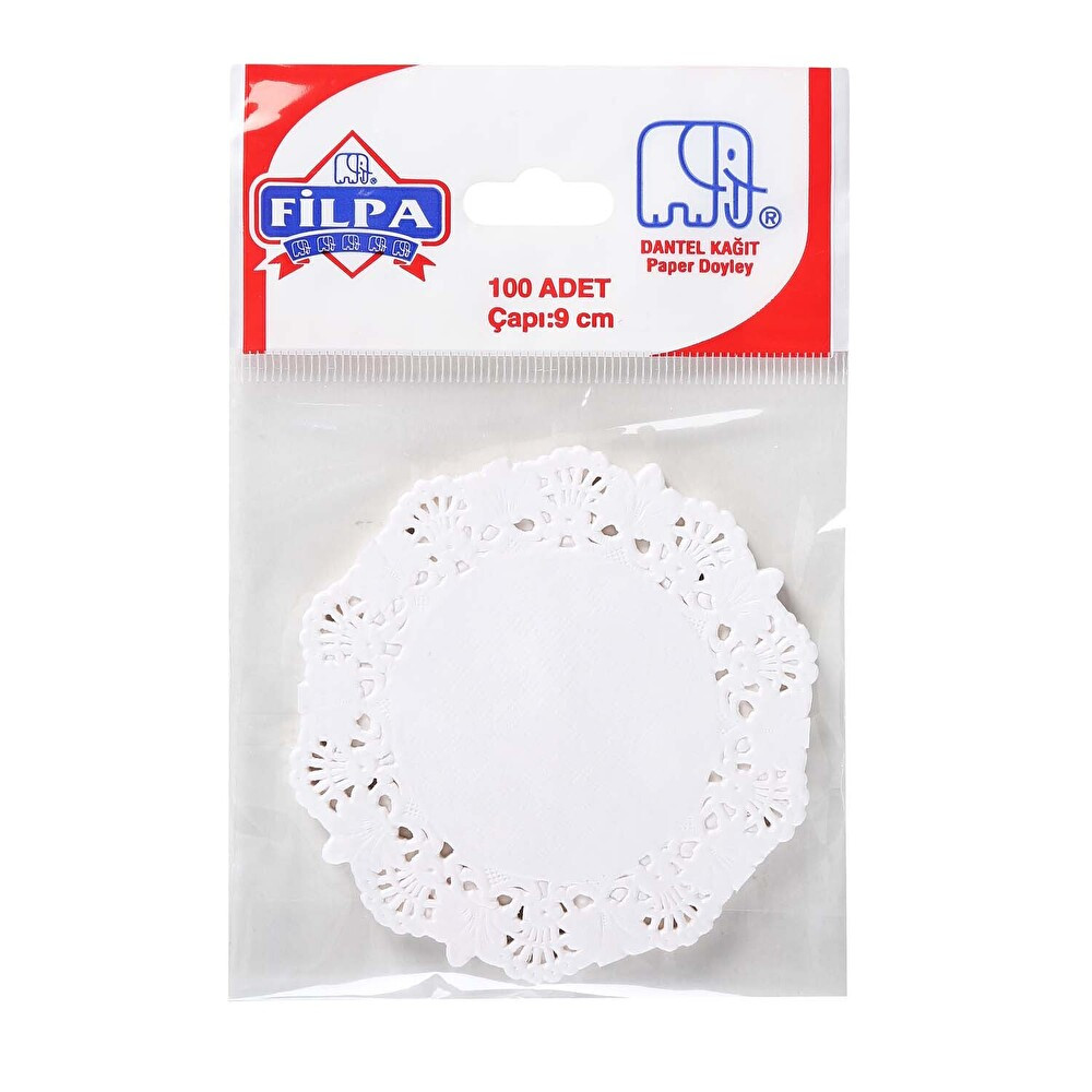 Filpa Kağıt Dantel 9 cm 100'lü Mutfak Sarf Malzemeleri Fiyatı